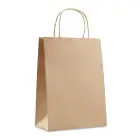 Paper Medium - Paprierowa torebka ozdobna śre - Kolor beżowy