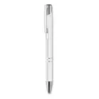 Przyciskany długopis Bern - kolor biały