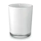 Selight - Mała szklana świeca - Kolor biały