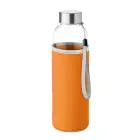 Utah Glass - Butelka szklana 500ml - Kolor pomarańczowy