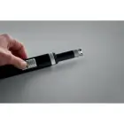 Duża zapalniczka USB  FLASMA PLUS - kolor czarny