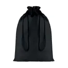 Duża bawełniana torba  TASKE LARGE - kolor czarny
