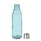 Szklana butelka do picia 650ml - ASPEN GLASS - kolor niebieski