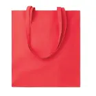 Bawełniana torba na zakupy COTTONEL COLOUR ++ - kolor czerwony