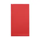 Ręcznik baweł. Organ.180x100 MERRY  - kolor czerwony