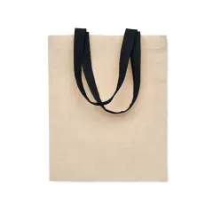 CHISAI Mała bawełniana torba 140gr/m² kolor czarny