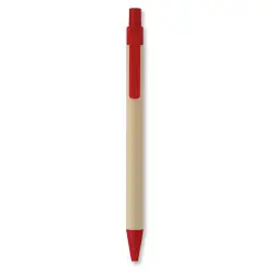Cartoon - Długopis biodegradowalny - Kolor czerwony