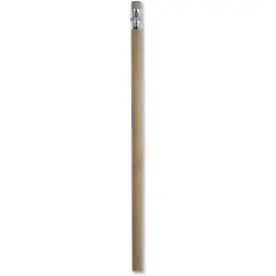 Ołówek z gumką - Kolor drewno