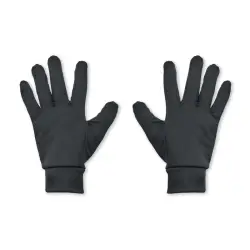 Dotykowe rękawice sportowe - LESPORT - kolor czarny