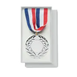 WINNER Medal o średnicy 5 cm kolor srebrny