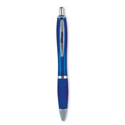 Długopis Rio kolor kolor przezroczysty niebieski