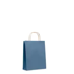 Mała torba prezentowa  - kolor niebieski