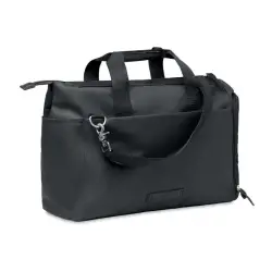 600D RPET torba na laptopa - DAEGU - kolor czarny