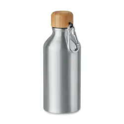 Butelka aluminiowa 400 ml kolor srebrny