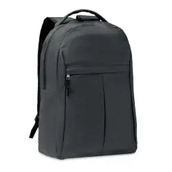 Plecak 600D RPET - SIENA - kolor czarny