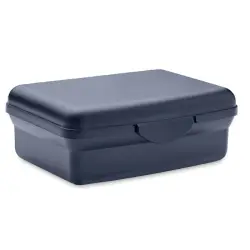 Lunch box z PP recykling 800ml - CARMANY - kolor niebieski