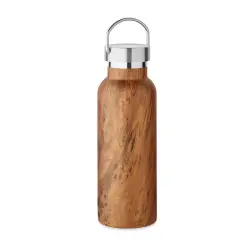 Butelka z podwójną ścianką - NAMIB BOTTLE - kolor brązowy