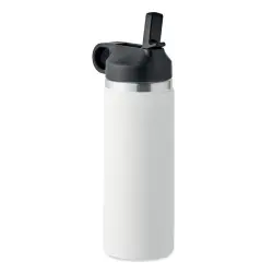 Butelka podwójna ścianka 500ml - IVALO - kolor biały