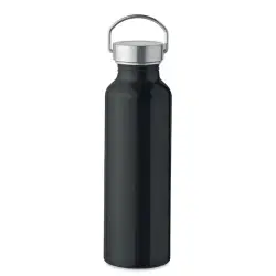 Butelka aluminiowa 500ml - ALBO - kolor czarny