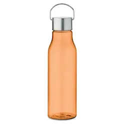 Butelka RPET z zakrętką 600 ml - VERNAL - kolor pomarańczowy