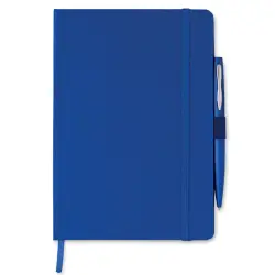 Notaplus - Notes A5 z długopisem - Kolor niebieski