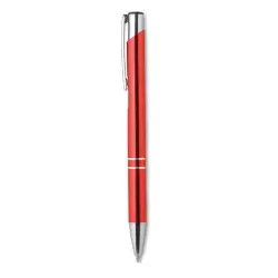 Bern - Przyciskany długopis - Kolor czerwony