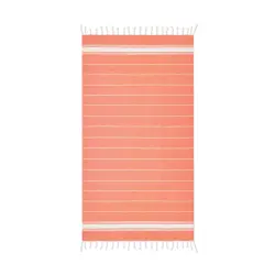 Malibu - Ręcznik plażowy - Kolor pomarańczowy