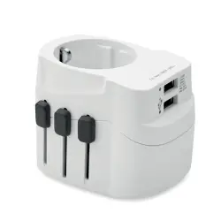 USB. 3-gniazda hub  SKROSS ® - kolor biały