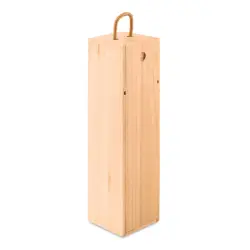 Drewniane pudełko na wino VINBOX - kolor drewnopodobny
