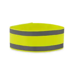Opaska sportowa na ramię kolor fluorescencyjny żółty