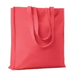 Bawełniana torba na zakupy kolor czerwony