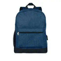 Plecak z zabezpieczeniem kolor niebieski