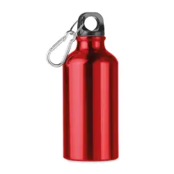 Butelka aluminiowa 400 ml MID MOSS - kolor czerwony