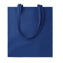 Bawełniana torba na zakupy COTTONEL COLOUR ++ - kolor niebieski