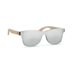 Okulary przeciwsłoneczne ALOHA - kolor srebrny błyszczący