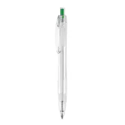Długopis kulkowy RPET  RPET PEN - kolor zielony