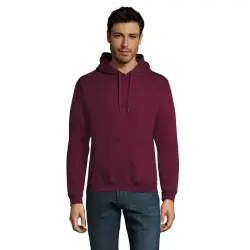 SNAKE sweter z kapturem - SNAKE - kolor brązowy XS