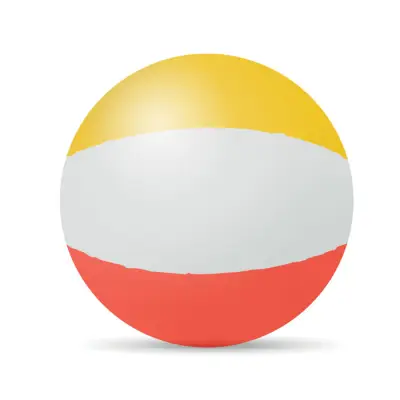 Nadmuchiwana piłka plażowa PLAYTIME - kolor wielobarwny