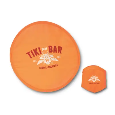 Atrapa - Nylonowe składane frisbee - Kolor pomarańczowy