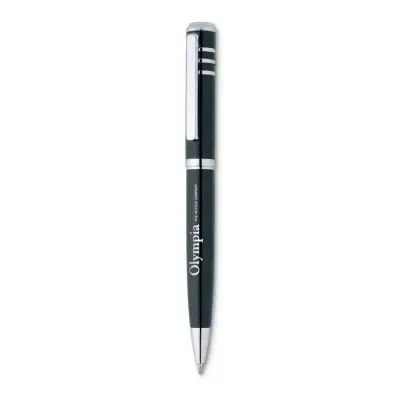 Olympia - Długopis lakierowany - Kolor czarny