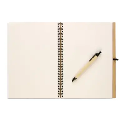 Bloquero Plus - Notes z długopisem - Kolor czarny