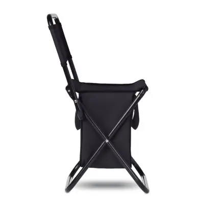 Składane krzesło/lodówka SIT & DRINK - kolor czarny