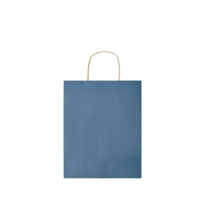 Średnia prezentowa torba  - kolor niebieski