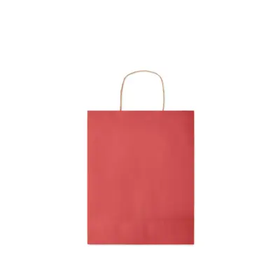 Średnia prezentowa torba  - kolor czerwony