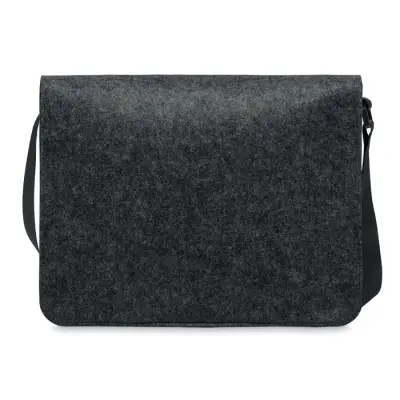 Filcowa torba na laptopa RPET  - kolor ciemno-szary