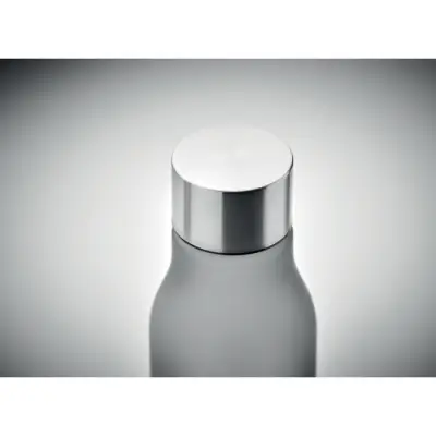 Butelka RPET 600 ml  - kolor przezroczysty szary