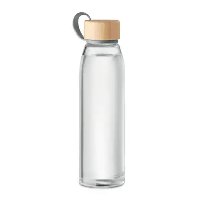 Butelka szklana 500 ml FJORD WHITE - kolor przezroczysty