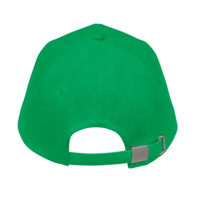 Czapka z daszkiem,bawełna org. kolor zielony