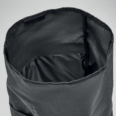 Plecak 600D RPET - UDINE - kolor czarny