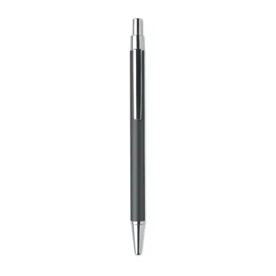 Długopis z aluminium recykling kolor tytanowy